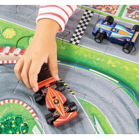 Puzzle & Play: Race Day - Floor Puzzle