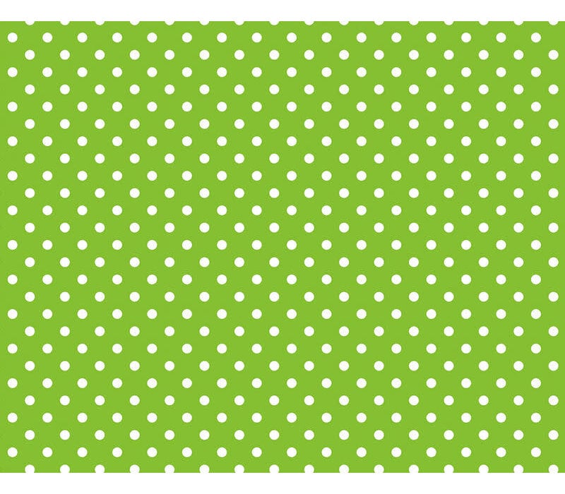 Fadeless Paper 4ft x 12 ft - Classsic Dots LIme