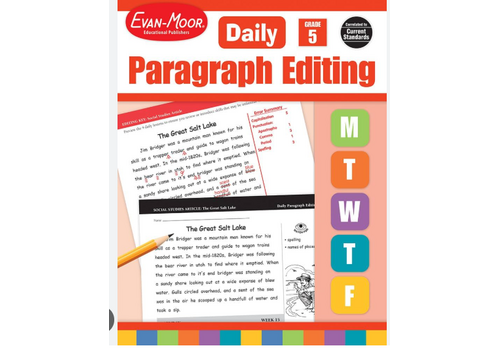 Evan Moor Daily Paragraph Editing Grade 5
