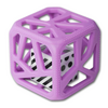 Malarkey Kids Chew Cube - Easy-Grip Teether Rattle -