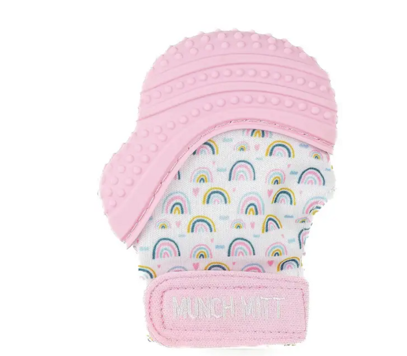 Munch Mitt - Pink Rainbow