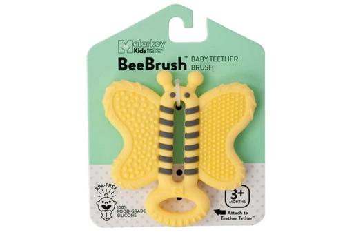 Malarkey Kids Malarkey Kids Baby Teether Toothbrush | Bee