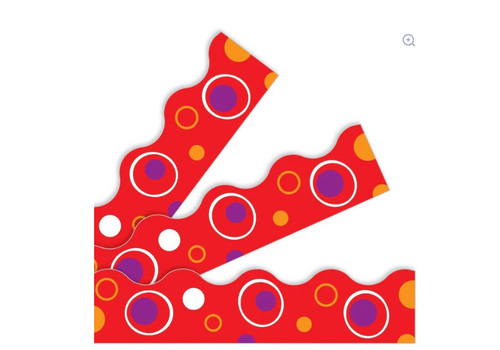 Trend Enterprises Red Fizz Border (D)