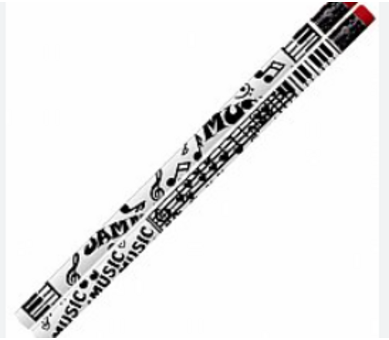 Music   Asst  Pencil