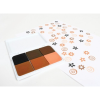 Jumbo 6-in-1 Washable Stamp Pad - Skin Tones