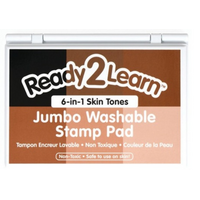 Jumbo 6-in-1 Washable Stamp Pad - Skin Tones