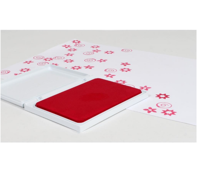 Red Jumbo Washable Stamp Pad