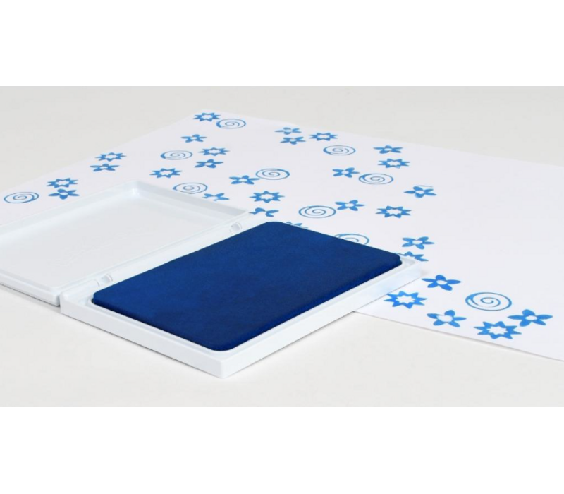 Blue Jumbo Washable Stamp Pad