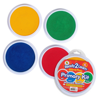 Ready2Learn Primary Kit of 4 Circular Jumbo Stamp Pads