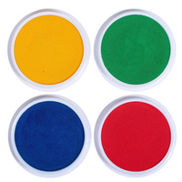 Ready2Learn Primary Kit of 4 Circular Jumbo Stamp Pads