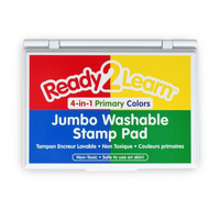 Washable Primary 4 in 1 Stamp Pad (Primary Colors)