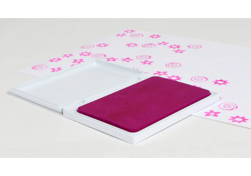 CENTER ENTERPRISES Hot Pink Jumbo Washable Stamp Pad