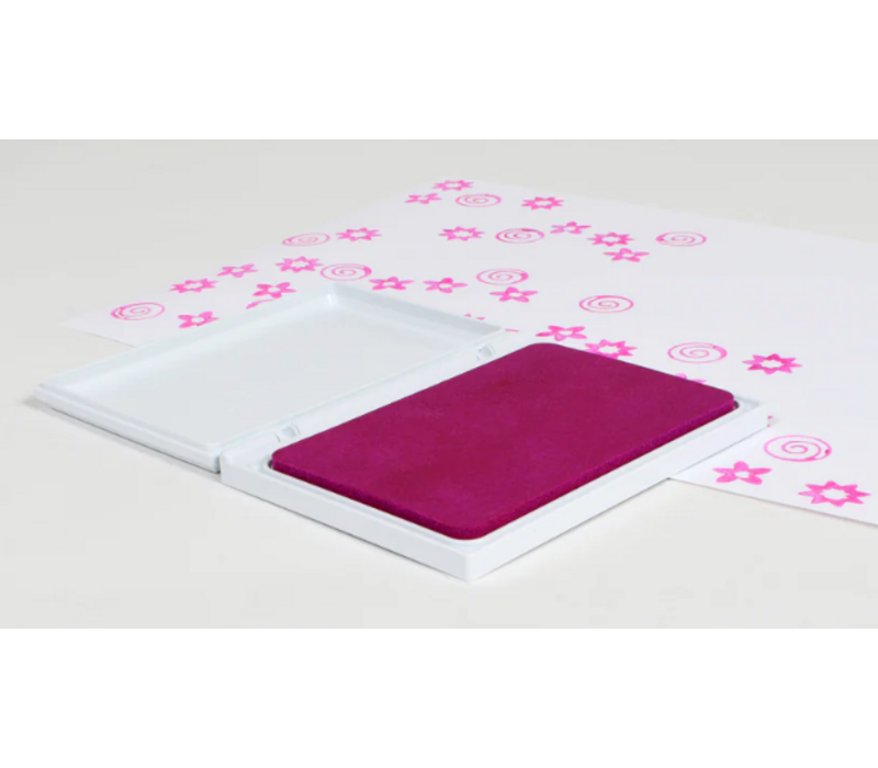Hot Pink Jumbo Washable Stamp Pad