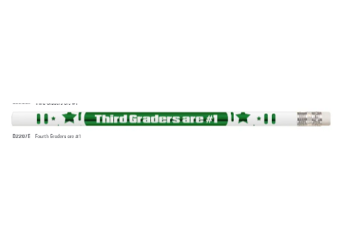 MUSGRAVE PENCIL 3rd Graders are #1 Pencil