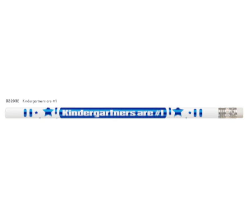 Kindergartners Are #1- Pencil