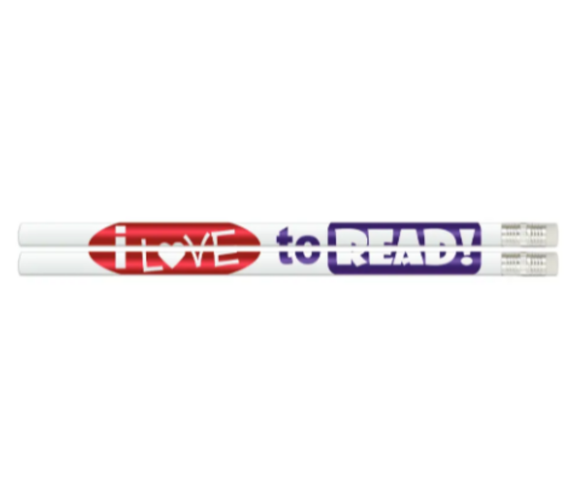 I LOVE to Read - Pencil