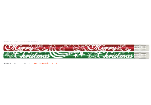 MUSGRAVE PENCIL Merry Christmas Glitters - Pencil