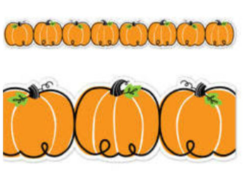 Creative Teaching Press Doodle Pumpkins EZ Border