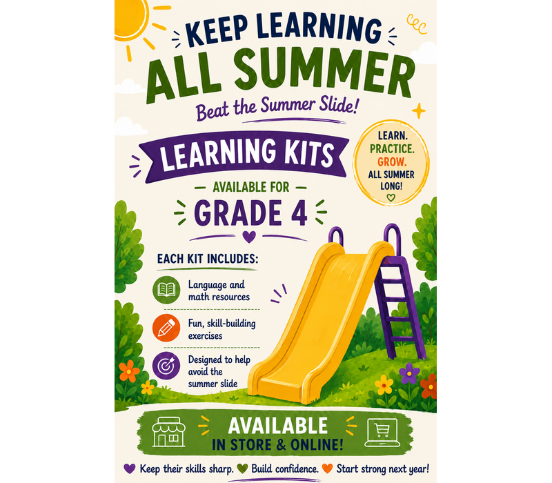 Summer Slide Kit - Grade 4