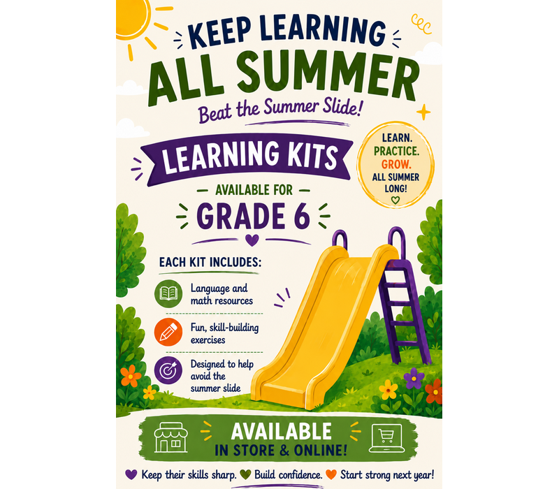 Summer Slide Kit - Grade 6