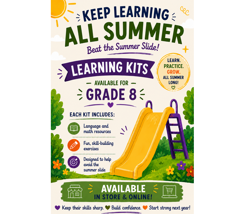 Summer Slide Kit - Grade 8