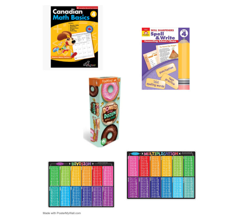 Summer Slide Kit - Grade 4