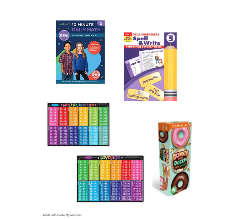 Summer Slide Kit - Grade 5