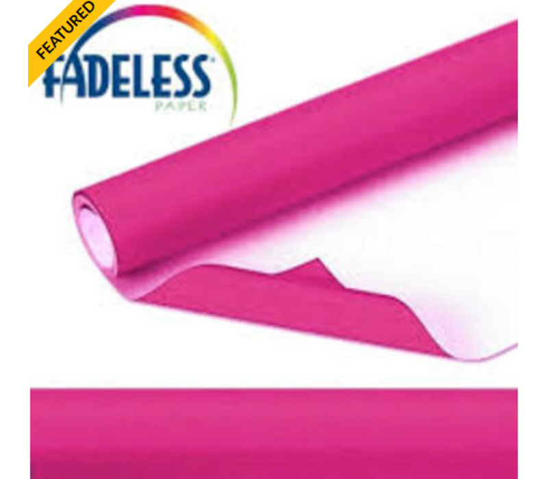 Fadeless Paper 4ft x 12 ft - Magenta