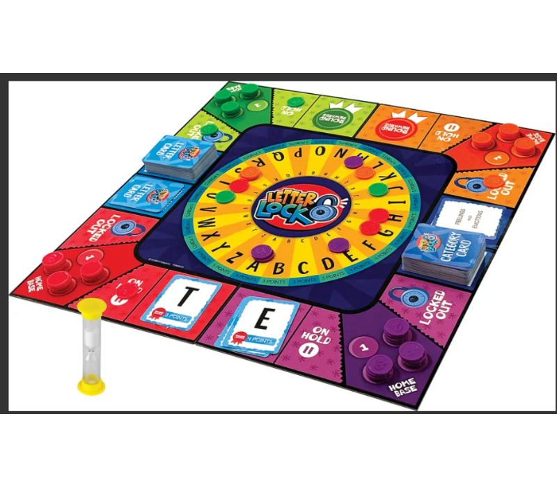 Letter Lock Board Game