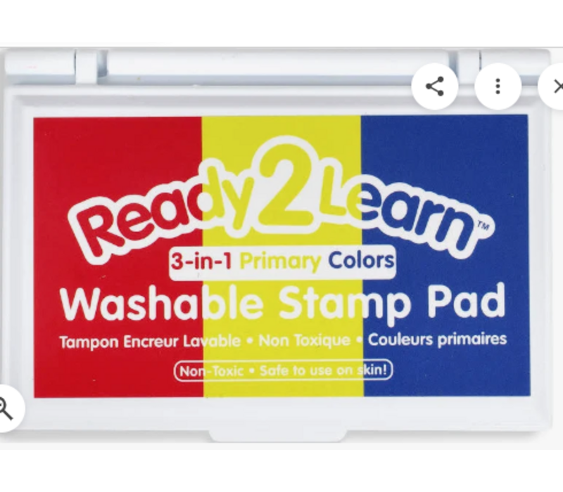 READY 2 LEARN Washable 3-in-1 Stamp Pad