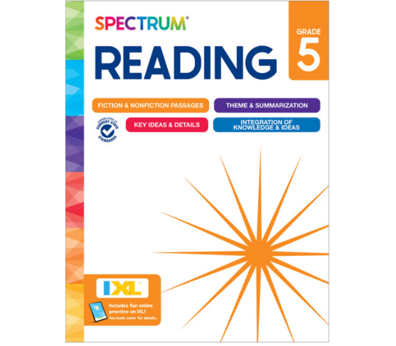 Spectrum Reading Workbook, Grade 5