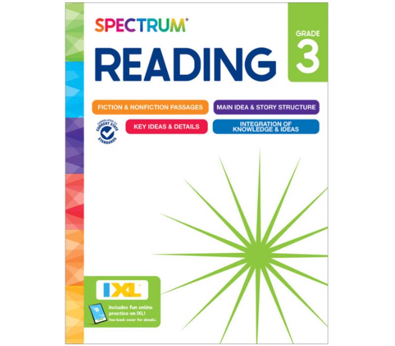 Spectrum Reading Workbook, Grade 3