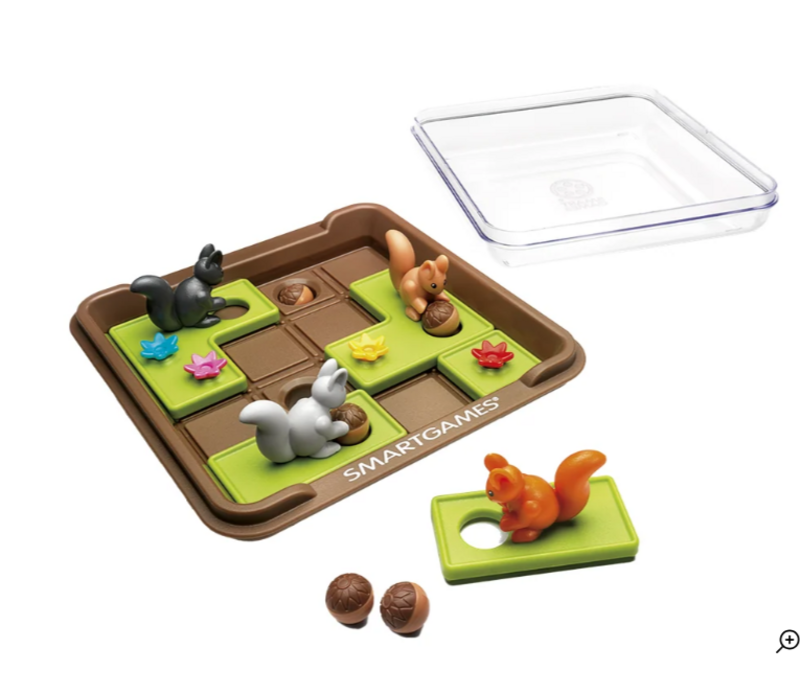SQUIRRELS GO NUTS Puzzle Game