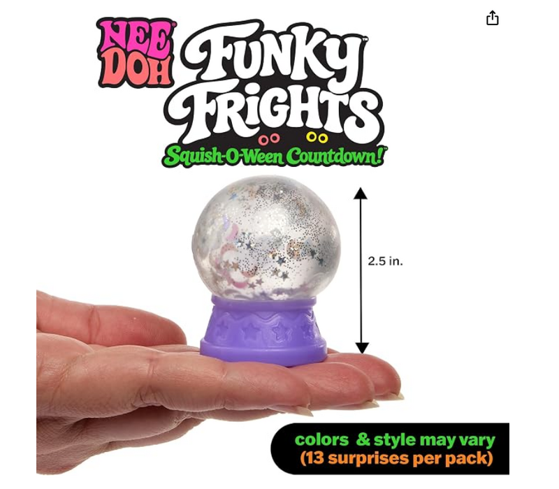 Nee Doh Funky Frights 13 Pcs Countdown!