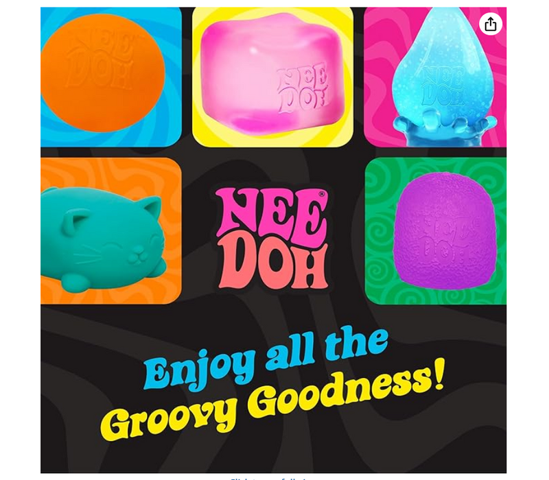 Nee Doh Funky Frights 13 Pcs Countdown!