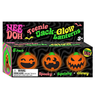 Nee Doh Teenie Jack-Glow Lanterns (3 Pack)