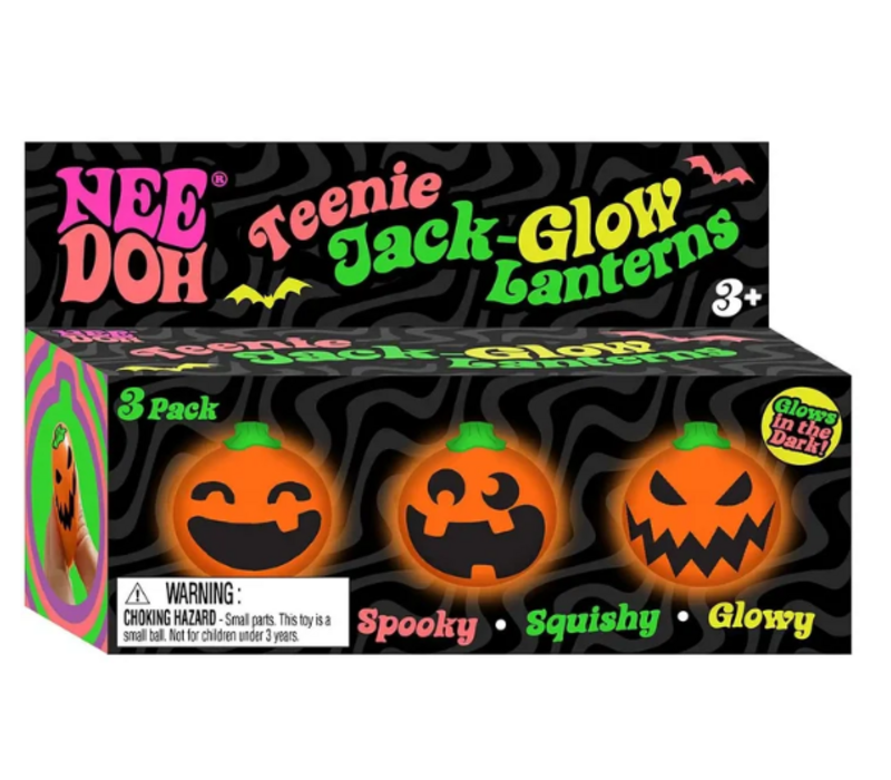 Nee Doh Teenie Jack-Glow Lanterns (3 Pack)