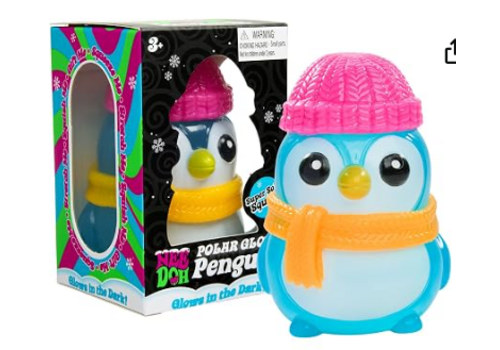 Nee Doh Polar Glow Penguin