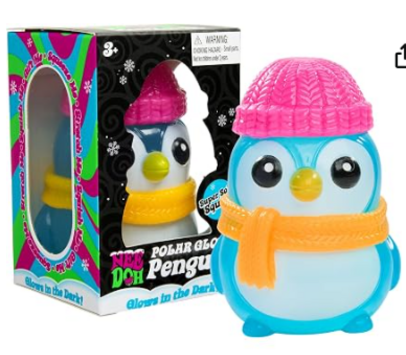 Nee Doh Polar Glow Penguin