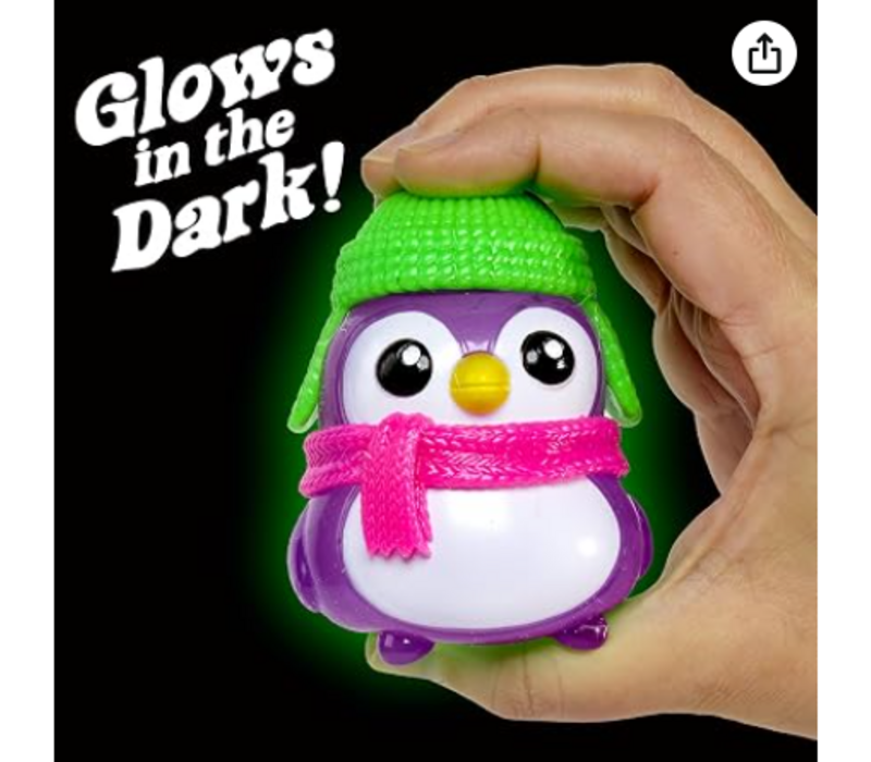 Nee Doh Polar Glow Penguin