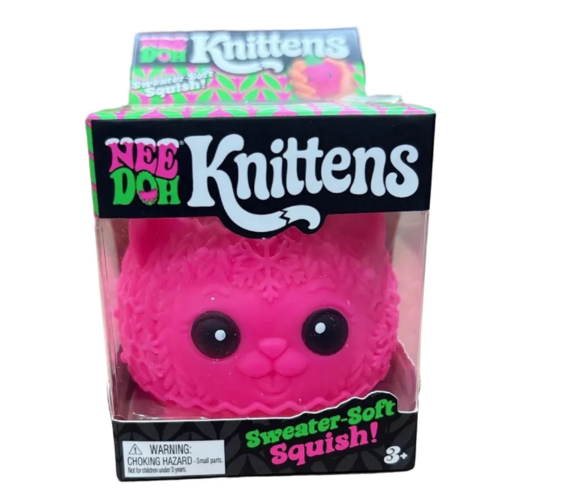 Nee Doh Polar Knittens - Sweater Soft Squish!