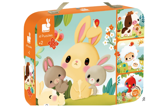 Smart Games 4 PROGRESSIVE PUZZLES - FARM