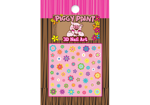 Piggy Paint 3D Flower Nail Art