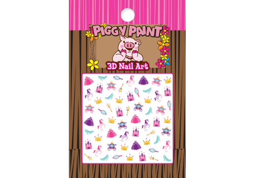 Piggy Paint 3D Princess Nail Art