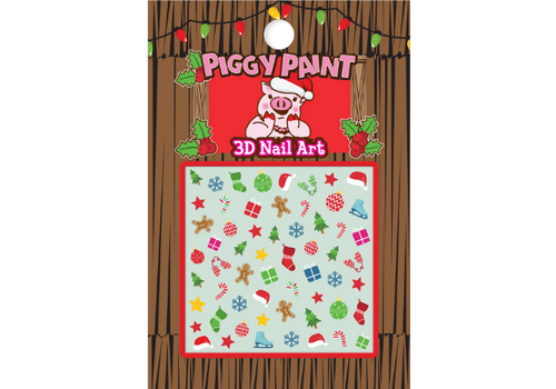 Piggy Paint Christmas Cutie Nail Art