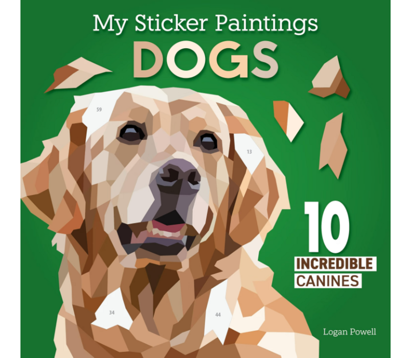 My Sticker Paintings - Dogs