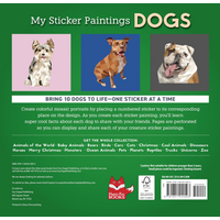 My Sticker Paintings - Dogs