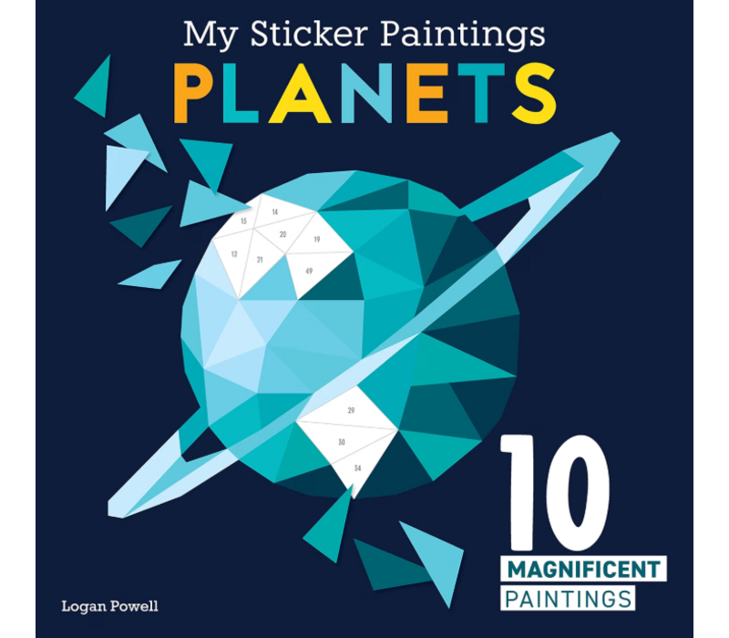 My Sticker Paintings - Planets