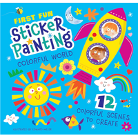 First Fun Sticker Painting: Colorful World*