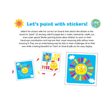 First Fun Sticker Painting: Colorful World*